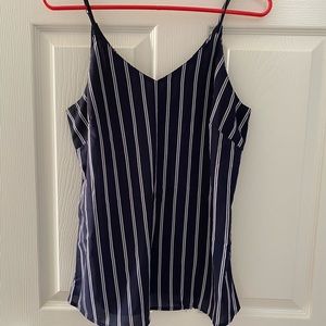 Navy + white Cami